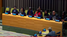 نيويورك -مقر الاامم المتحدة/ لقاء خاص بمناسبة اليوم العالمي للادز بمقر الامم المتحدة